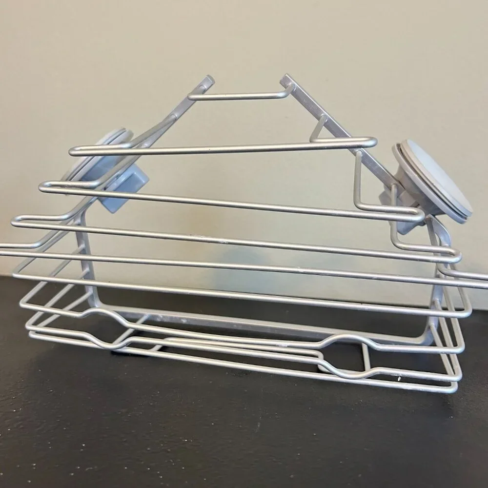 Target Made By Design Wire Corner Suction Basket Aluminum Shower Caddy